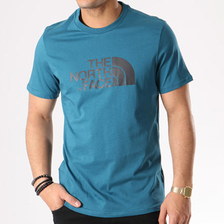 The North Face - Tee Shirt Easy Bleu Marine Noir