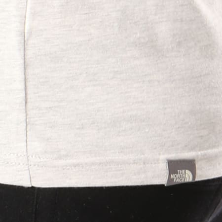 The North Face - Tee Shirt Simple Dome Gris Chiné