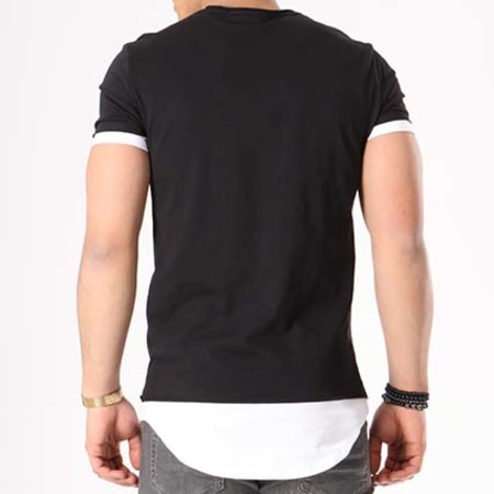VIP Clothing - Tee Shirt Oversize 1751 Noir Blanc