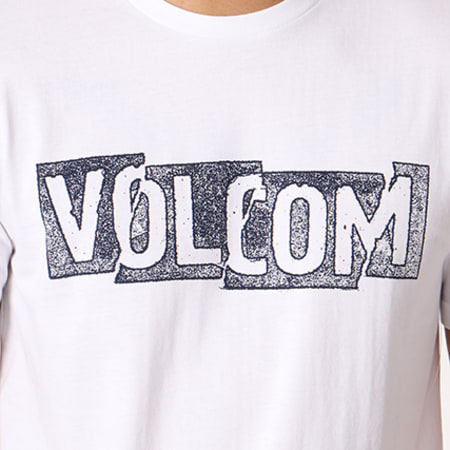 Volcom - Tee Shirt Edge Blanc Noir