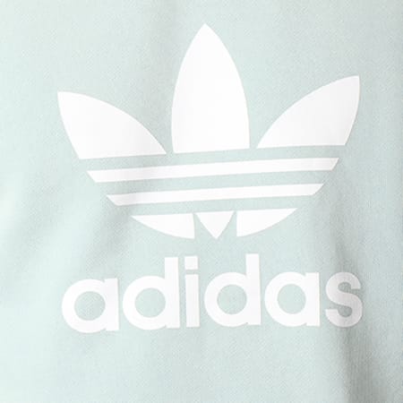 Adidas Originals - Sweat Crewneck Trefoil CV8645 Bleu Clair
