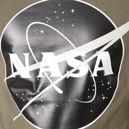 NASA - Tee Shirt Insignia Front Desaturate Vert Kaki