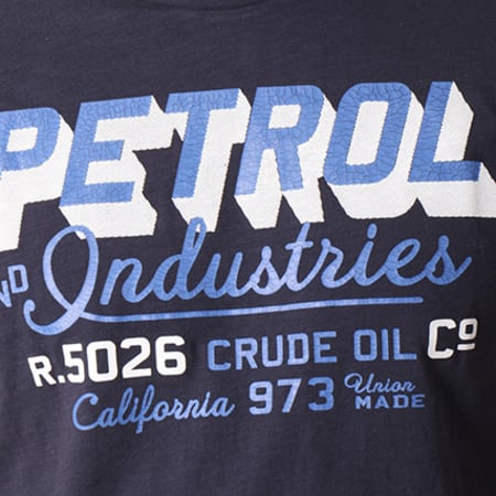 Petrol Industries - Tee Shirt 634 Bleu Marine