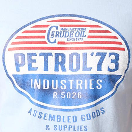 Petrol Industries - Tee Shirt TSR697 Bleu Clair
