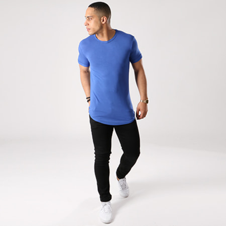 Uniplay - Tee Shirt Oversize UY164 Bleu Roi