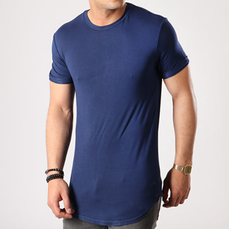 Uniplay - Tee Shirt Oversize UY164 Bleu Marine