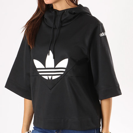 Adidas Originals - Tee Shirt Capuche Femme CLRDO CY3563 Noir