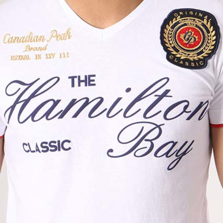 Canadian Peak - Tee Shirt Jamilton Blanc