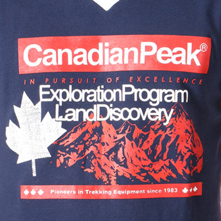 Canadian Peak - Tee Shirt Janeiro Bleu Marine