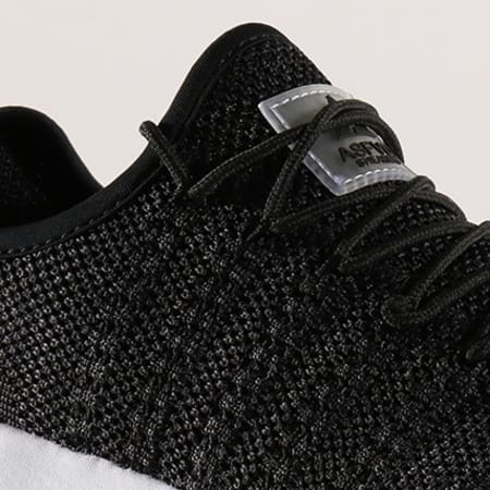 Asfvlt Sneakers - Baskets Speed Socks Knit Black Alloy