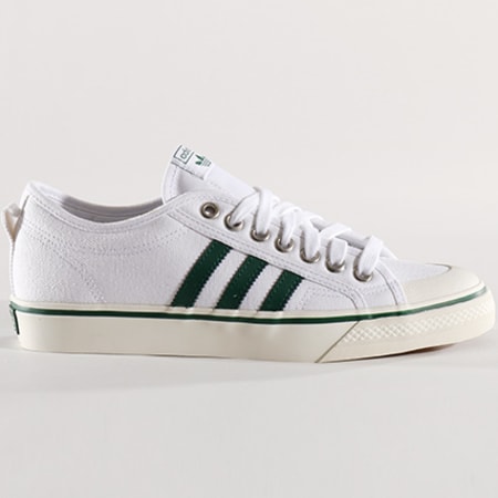 Adidas Originals - Baskets Nizza CQ2327 Footwear White Core Green 