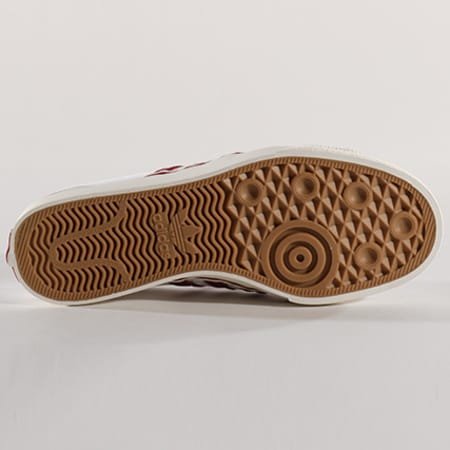 Adidas Originals - Baskets Nizza CQ2328 Footwear White Collegiate Burgundy Off White