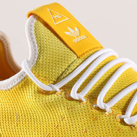 Adidas Originals - Baskets Tennis HU Holi Pharrell Williams DA9617 Footwear White Yellow