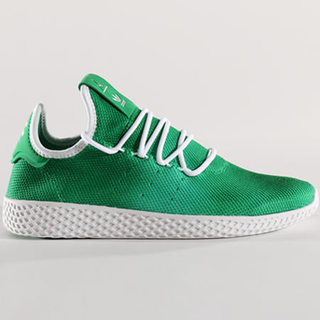 Adidas Originals - Baskets Tennis HU Holi Pharrell Williams DA9619 Footwear White Green