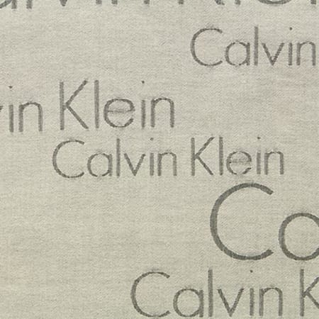 Calvin Klein - Foulard Logo Jacquard 3709 Gris 