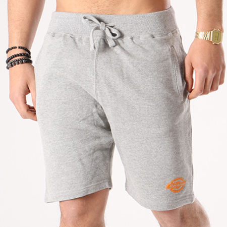 Dickies - Short Jogging Maysville Gris Chiné 