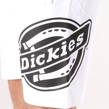 Dickies - Short Jogging Roxton Blanc Noir