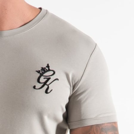 Gym King - Tee Shirt Oversize Longline Beige