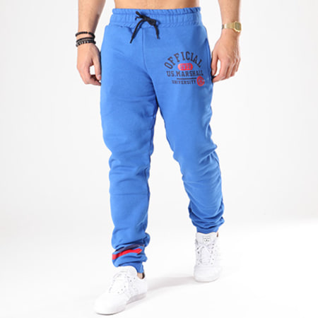 US Marshall - Pantalon Jogging Madryhall Bleu Roi