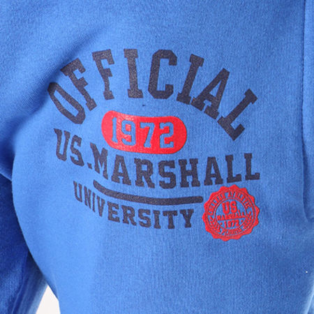 US Marshall - Pantalon Jogging Madryhall Bleu Roi