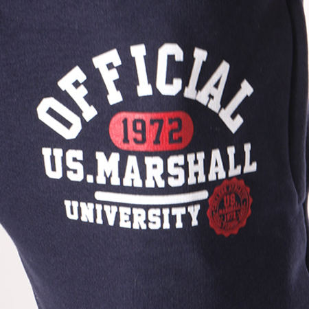 US Marshall - Pantalon Jogging Madryhall Bleu Marine