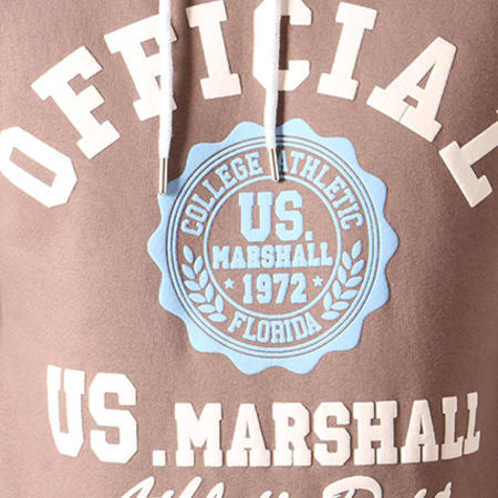 US Marshall - Sweat Capuche Gofficial Taupe