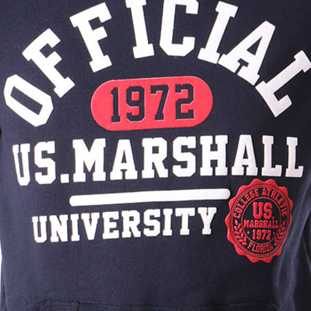 US Marshall - Sweat Capuche Gadryshall Bleu Marine