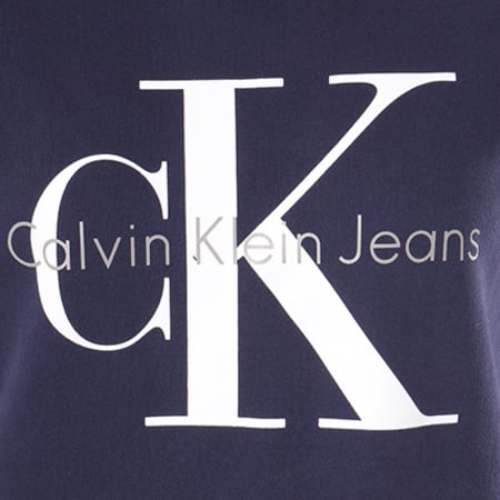 Calvin Klein - Sweat Crewneck Femme True Icon 4695 Bleu Marine