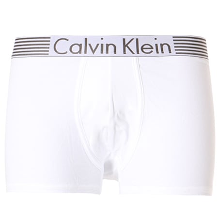 Calvin Klein - Boxer Iron Stretch Cotton NB1017A Blanc
