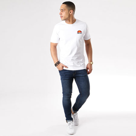 Ellesse - Tee Shirt Canaletto Blanc