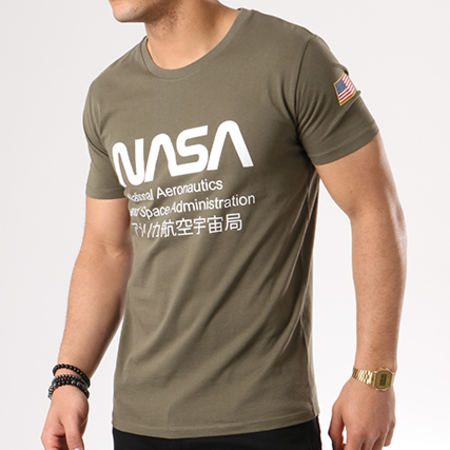 NASA - Tee Shirt Admin Vert Kaki