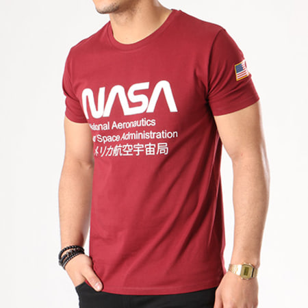 NASA - Camiseta Admin Burdeos
