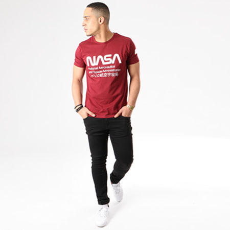 NASA - Camiseta Admin Burdeos