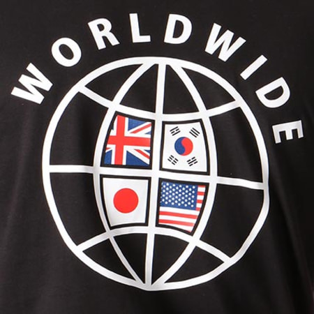 NASA - Tee Shirt Worldwide Noir