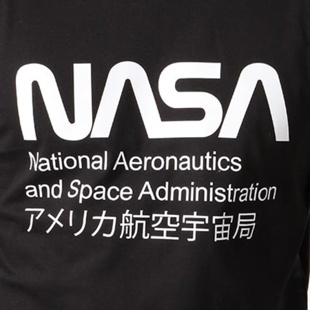 NASA - Tee Shirt Manches Longues Admin Noir