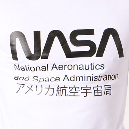 NASA - Admin Maglietta a maniche lunghe bianca