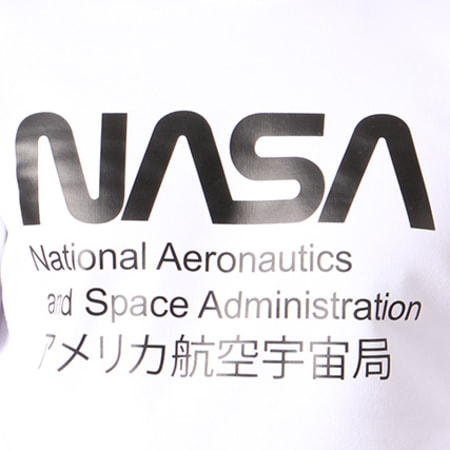 NASA - Sweat Crewneck Admin Blanc