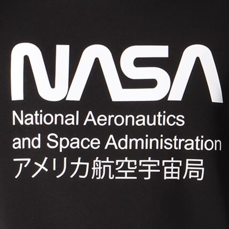 NASA - Sweat Capuche Admin Noir