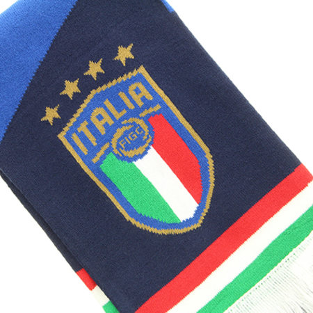 Puma - Echarpe Italia FIGC Fan 053419 01 Bleu Marine