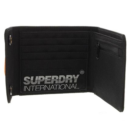 Superdry - Portefeuille High Build Lineman M98003DQ Noir