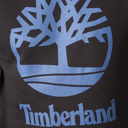 Timberland - Sweat Crewneck Stacked A1MBK001 Noir Bleu Marine