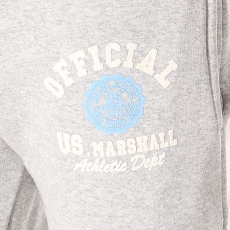 US Marshall - Pantalon Jogging Mofficial Gris Chiné