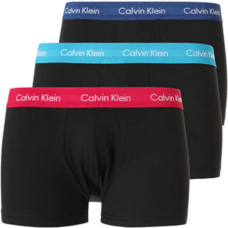 Calvin Klein - Lot De 3 Boxers Cotton Stretch 0U2664G Noir