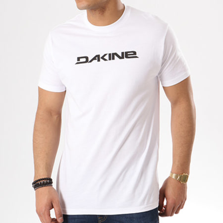 Dakine - Tee Shirt Rail Blanc Noir