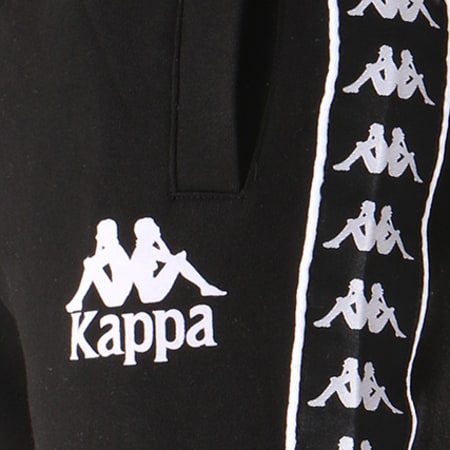 Kappa - Pantalon Jogging Avec Bandes Authentic Lucio 303WHB0 Noir Blanc