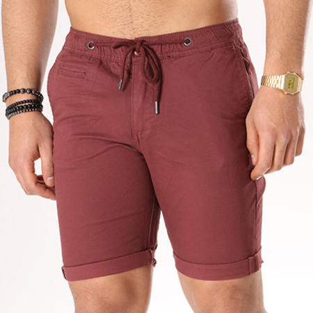 Crossby - Short Chino James Bordeaux