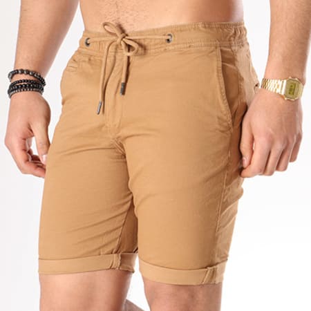 Crossby - Short Chino James Camel