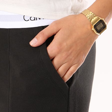 Calvin Klein - Pantalon Jogging Femme QS5716E Noir