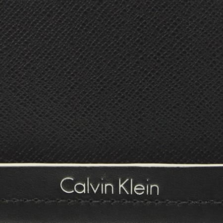 Calvin Klein - Portefeuille Saffiano Elias Mini NS 6CC 3545 Noir