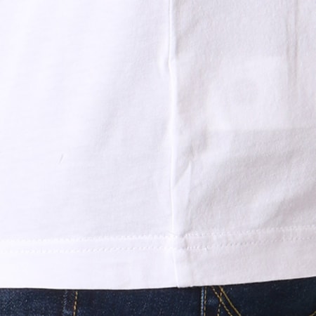 G-Star - Tee Shirt Ciaran D09292-336-110 Blanc Noir Bleu Marine